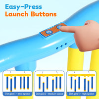 Reflex Training Game with Random Drop Stick and Three Speed Modes