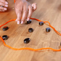 Magnetic Chess Set with Folding Board and 32 Pieces for Travel Play