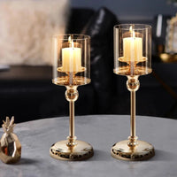 Nordic Candle Holder for Luxurious Home and Restaurant Decoration