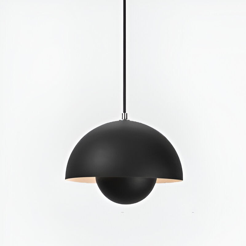 Nordic Macaron Semicircle Dome Pendant Light