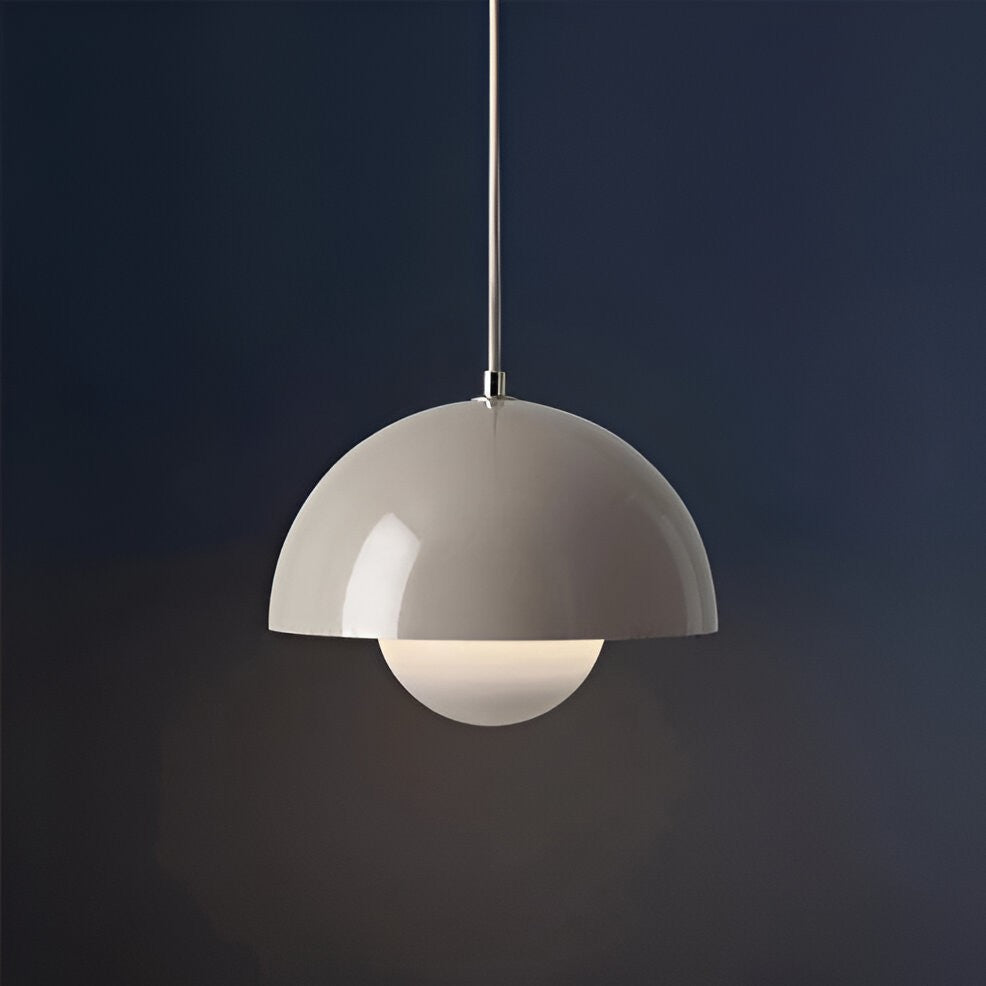 Nordic Macaron Semicircle Dome Pendant Light