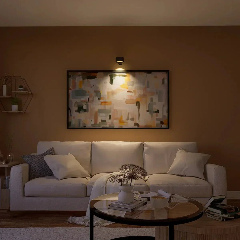 Rotatable Magnetic Wall Lamp with 360° Adjustment and 12-Hour Battery