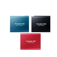 External SSD Drive with Universal Port and Cross-Platform Compatibility, Compact Slim Design