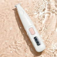 Rechargeable Pet Hair Trimmer with Low Noise Motor and 0.7 Inch Blade for Cats and Small Dogs