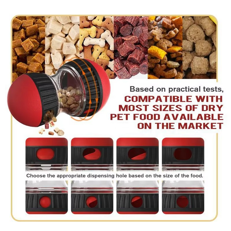 Dog Puzzle Toy with Sliding Treat Compartments for Play