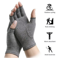 Cycling Gloves with Half Finger Fit and Breathable Anti Slip Padding