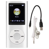 Portable MP3 Player with 1.8 inch LCD Display and Lossless Audio Playback
