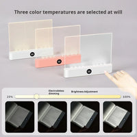 LED Book Light with Flexible Clip and Rechargeable Power