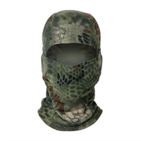 Full Face Balaclava with Moisture Wicking Synthetic Fabric and Helmet Compatibility
