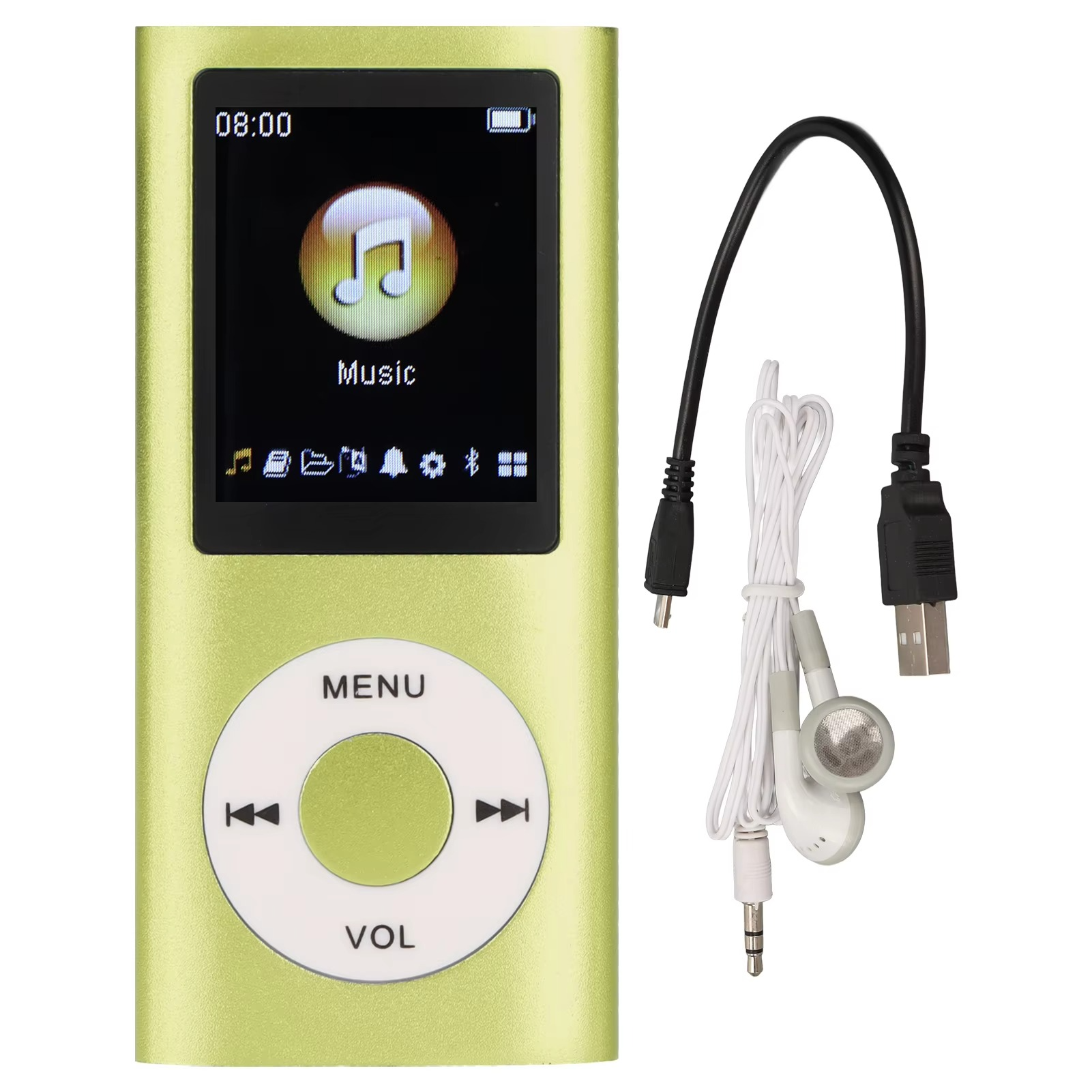 Portable MP3 Player with 1.8 inch LCD Display and Lossless Audio Playback