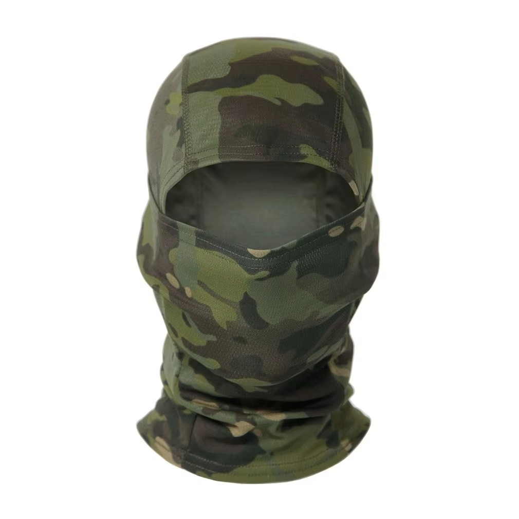 Full Face Balaclava with Moisture Wicking Synthetic Fabric and Helmet Compatibility