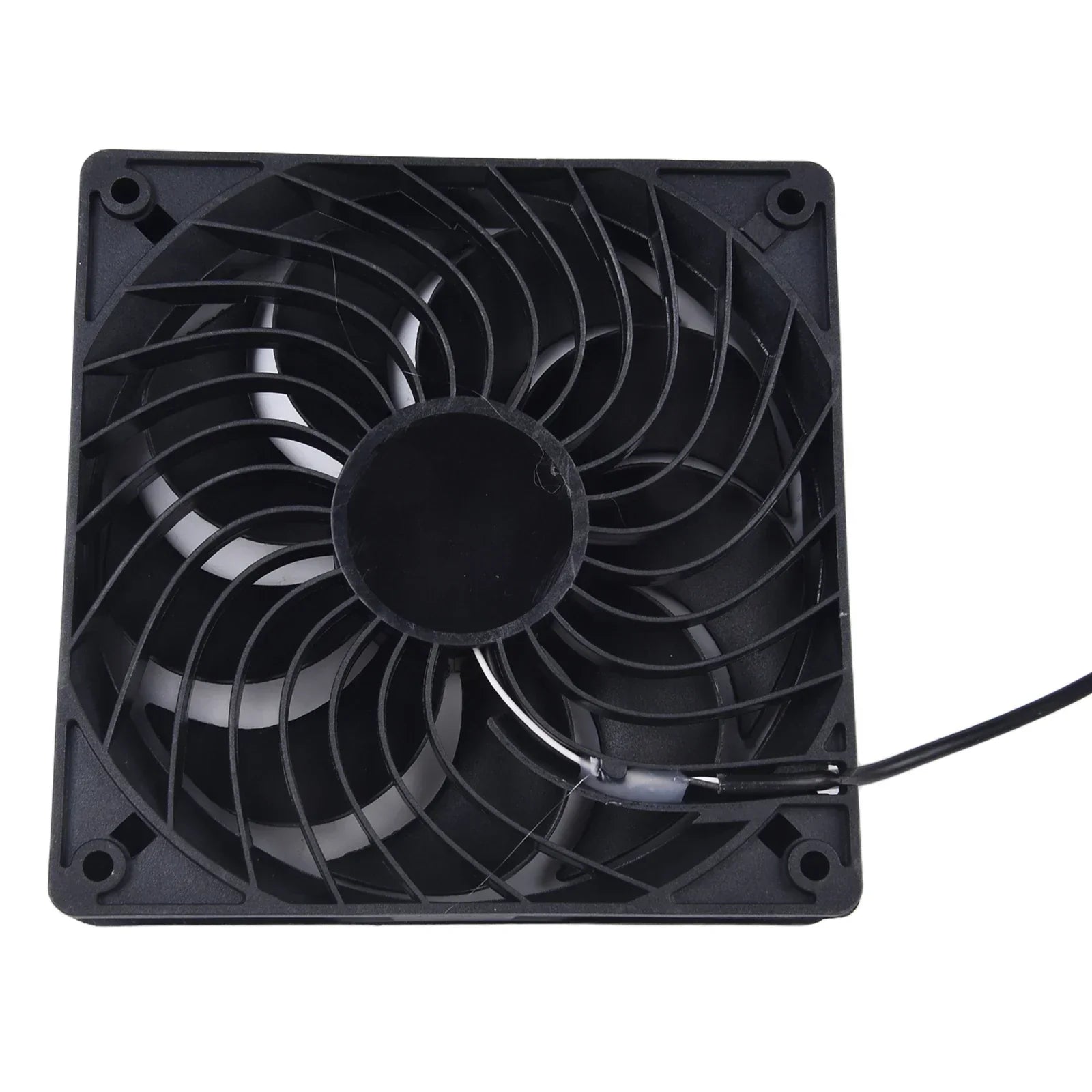 Solar Dual Exhaust Fan System with 10W Panel and Weatherproof Housing for Greenhouses
