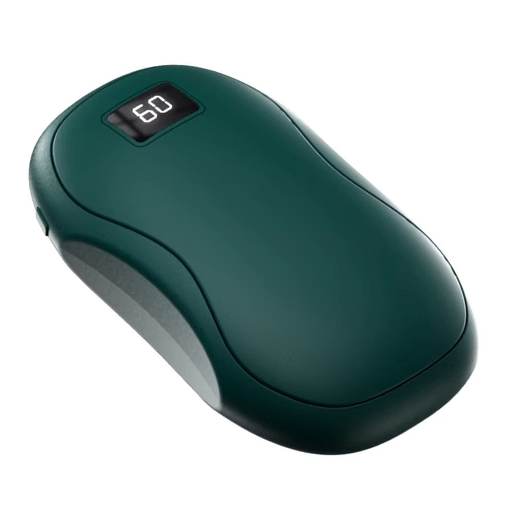 Rechargeable Hand Warmer with 3500mAh Power Bank and Digital Display, 3-Temperature Settings