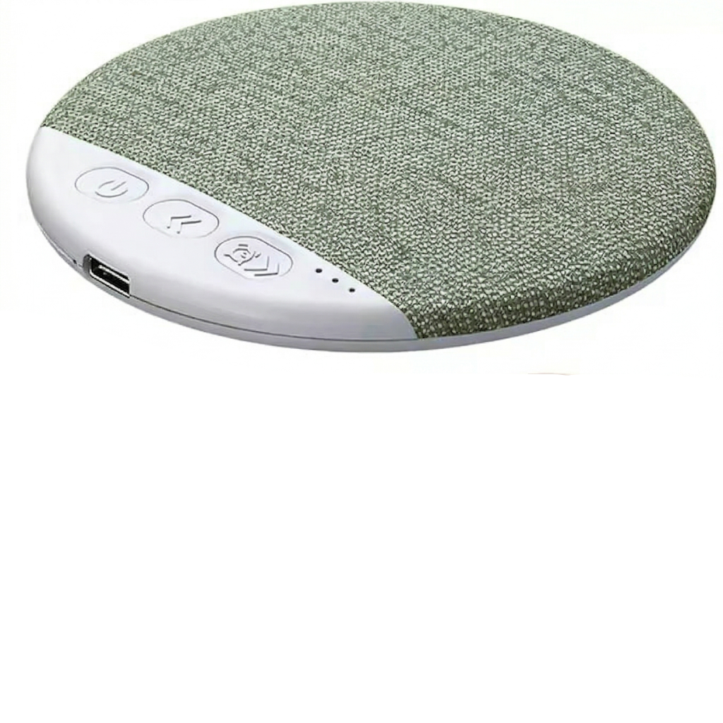 Under Pillow Speaker with Wireless Connection and Built-In White Noise, Rechargeable Battery