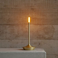 Portable Table Lamp with Romantic Candlelight Glow