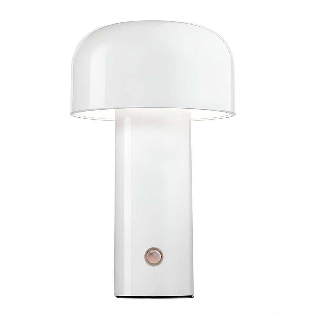 Rechargeable LED Mushroom Table Lamp, Wireless Ambient Light Design