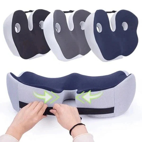 Adjustable Seat Cushion Memory Foam for Sitting Support - Marova Shop