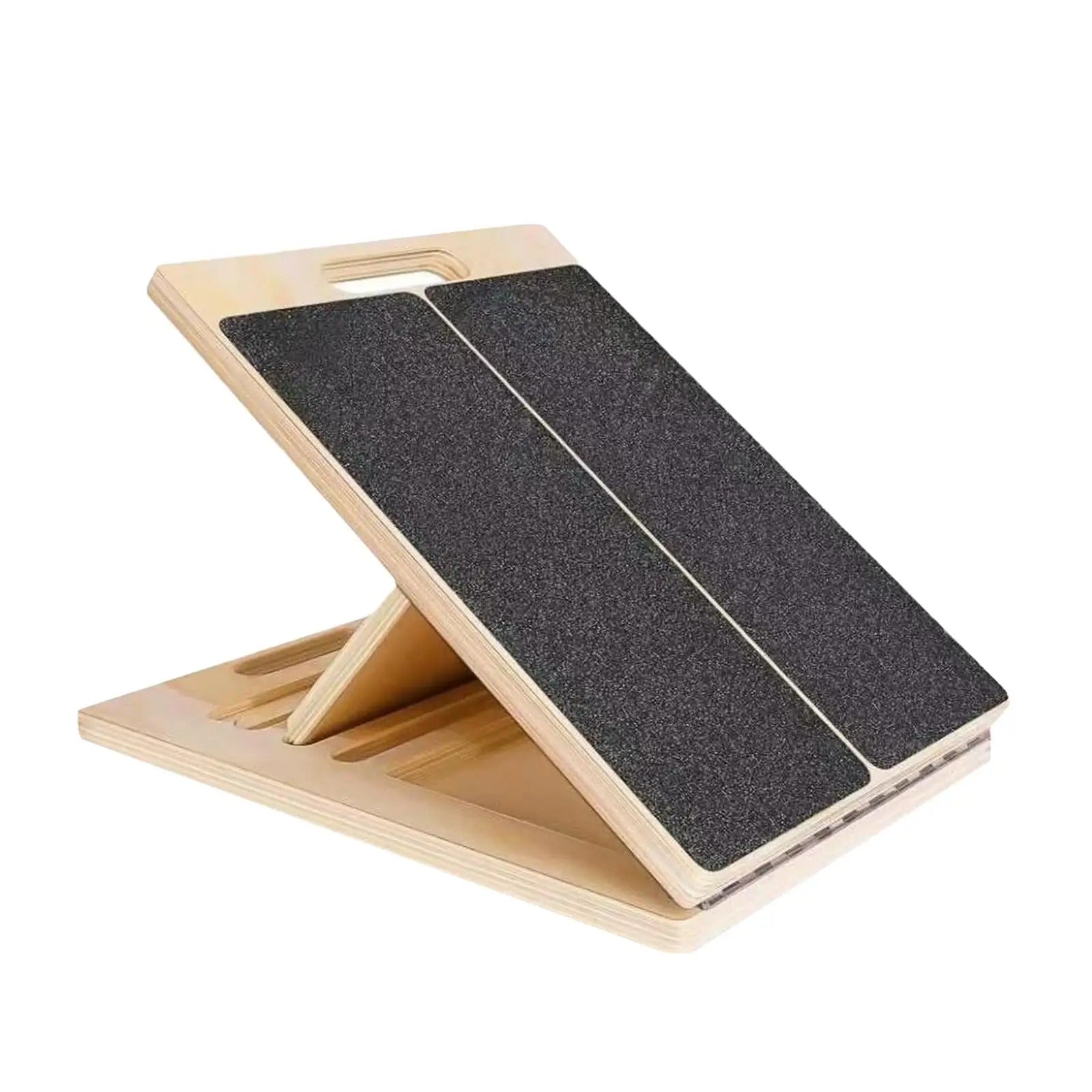 Calf Stretcher Board with Adjustable Incline and Non Slip Surface, Foldable