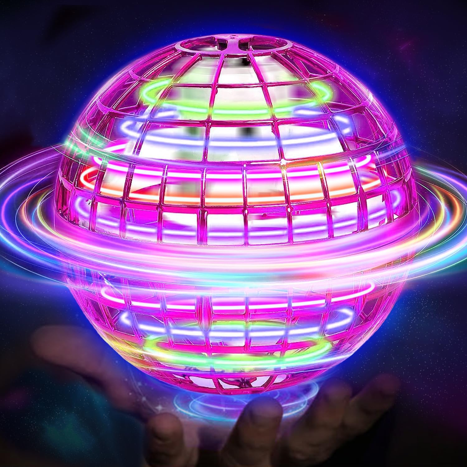 Flying Ball Boomerang with LED Lights and Hand Motion Control