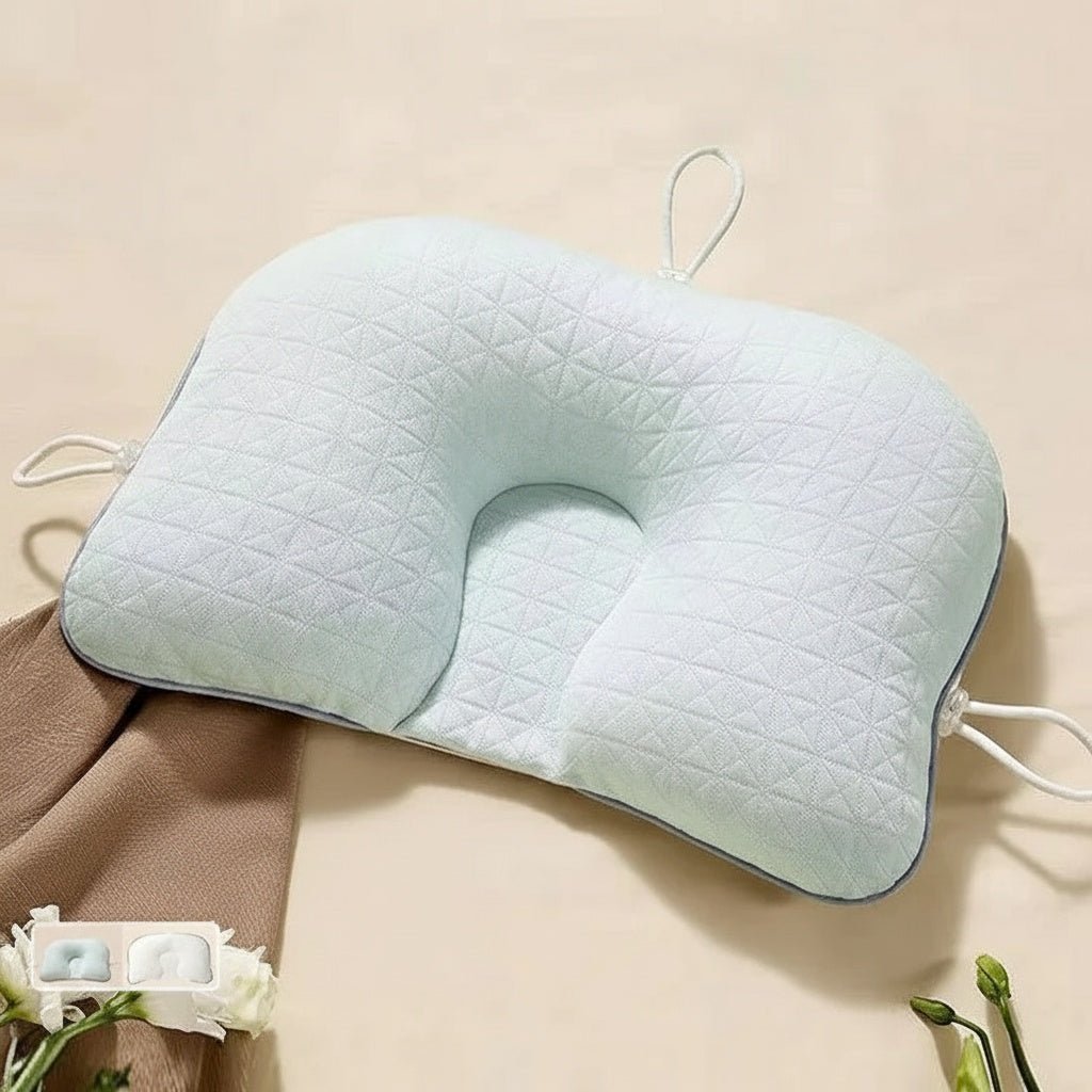 Baby Pillow with Memory Foam Blend and Adjustable Positioning Design - Marova Shop