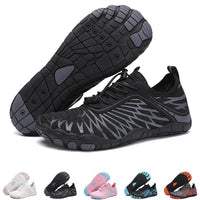 Wide Toe Box Barefoot Shoes with Flexible Sole and Water Drainage