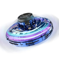 Hovering Gyroscope Spinner with LED Light Display and Hand Gesture Control