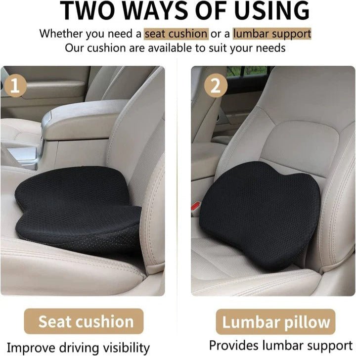 Car Seat Cushion with Memory Foam - Marova Shop