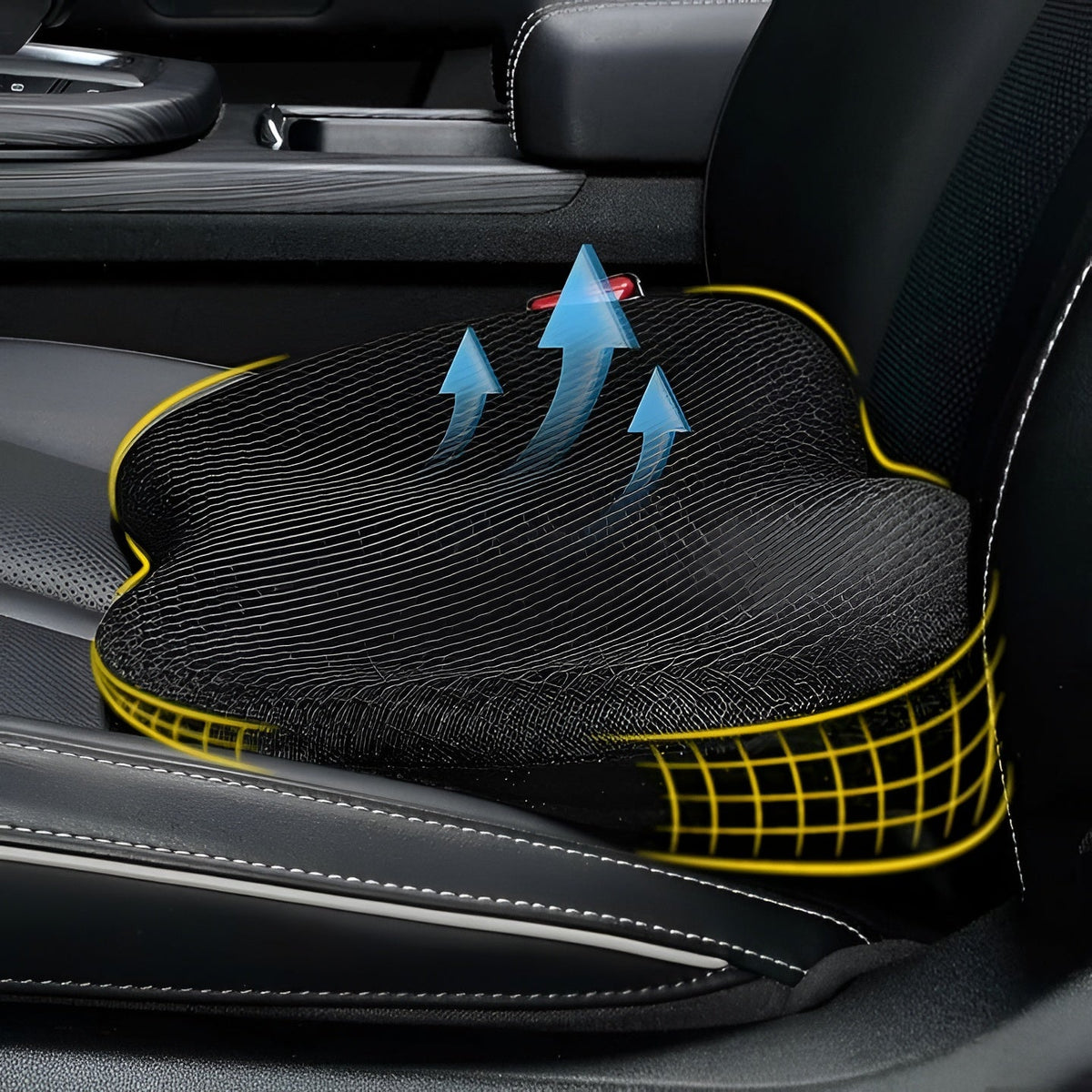Car Seat Cushion with Memory Foam - Marova Shop