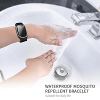 Ultrasonic Mosquito Repellent Bracelet with Three Intensity Modes and 130-Hour Battery