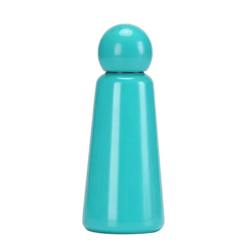 Insulated Thermos Bottle with Vacuum Double Wall and Silicone Sealed Cap, 500ml