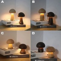 Mushroom Night Light with Touch Control and Adjustable Brightness