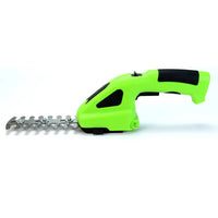 Rechargeable Cordless Hedge Trimmer and Grass Shear with Dual Blades