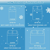 Breathable Summer Blanket with Nylon Cooling Side and Soft Back