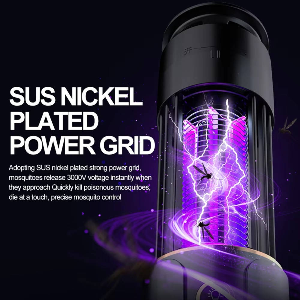 Indoor UV Mosquito Trap with Rechargeable Battery