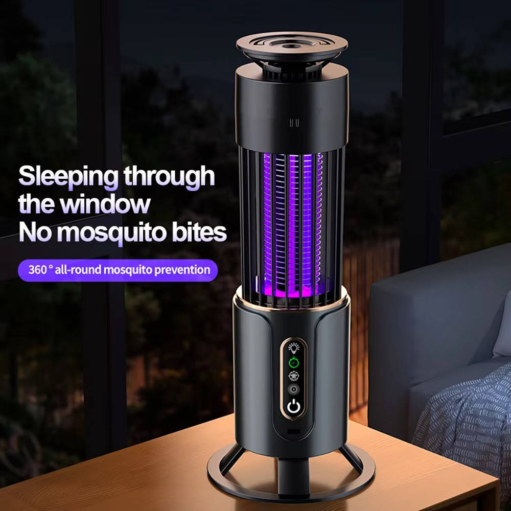 Indoor UV Mosquito Trap with Rechargeable Battery