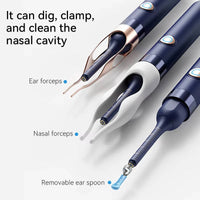Visual Ear Cleaning Tool with HD Camera Video and Storage Case