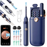 Visual Ear Cleaning Tool with HD Camera Video and Storage Case