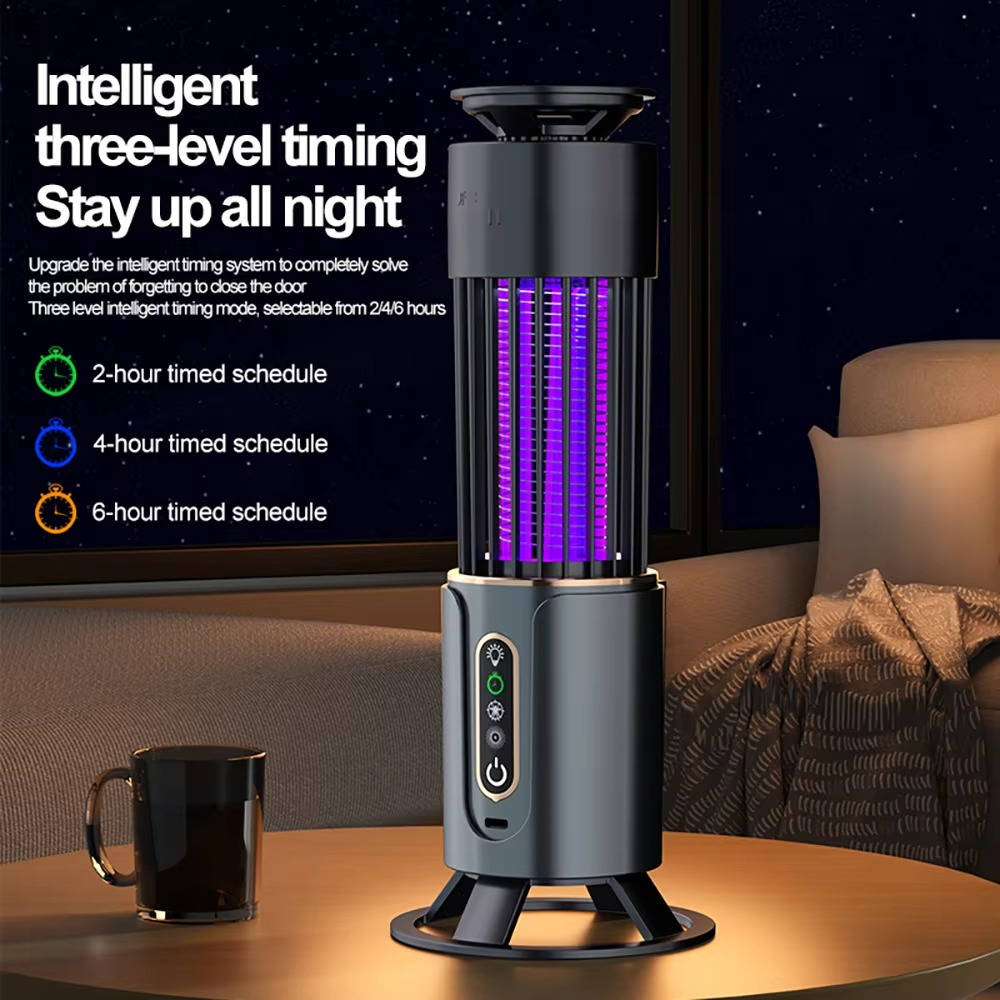 Indoor UV Mosquito Trap with Rechargeable Battery