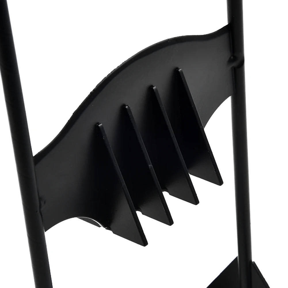 Cast Iron Wedge Splitter with Angled Splitting Edge and Wide Stable Base