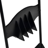 Cast Iron Wedge Splitter with Angled Splitting Edge and Wide Stable Base