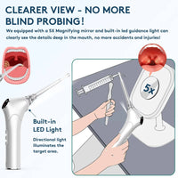 Rechargeable Oral Cleaning Tool with 3 Suction Levels