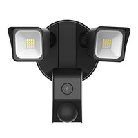 Outdoor Floodlight with 2K Security Camera, Motion Sensor, 2300LM LED, Night Vision