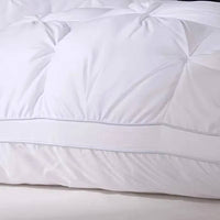 Soft Quilted Bed Pillows Microfiber Fill for Side Sleepers, 2 Pack