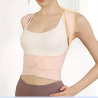 Adjustable Posture Support Brace with Breathable Shoulder Straps
