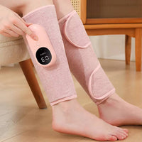 Rechargeable Cordless Air Compression Massager with Heat and Calf Wraps