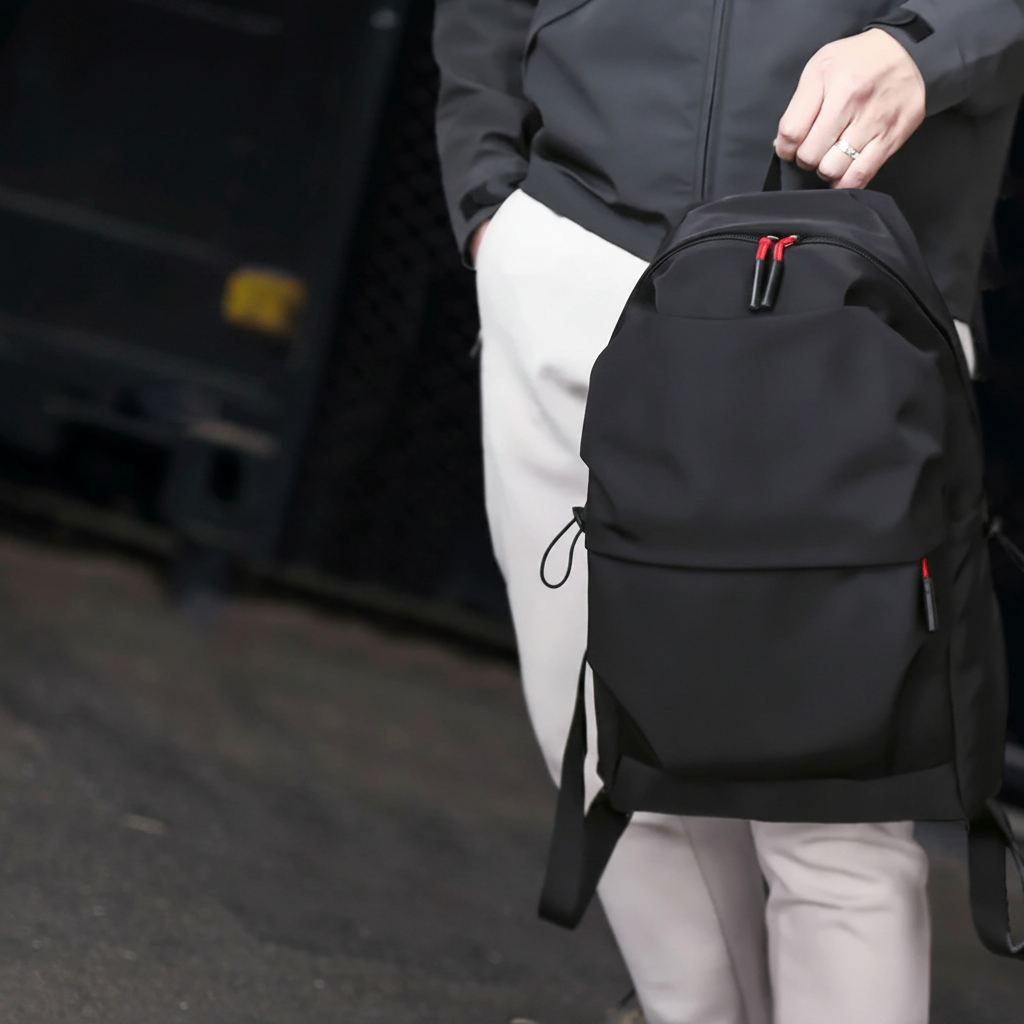 Water Resistant Laptop Backpack with Padded Sleeve and Airflow Back Panel