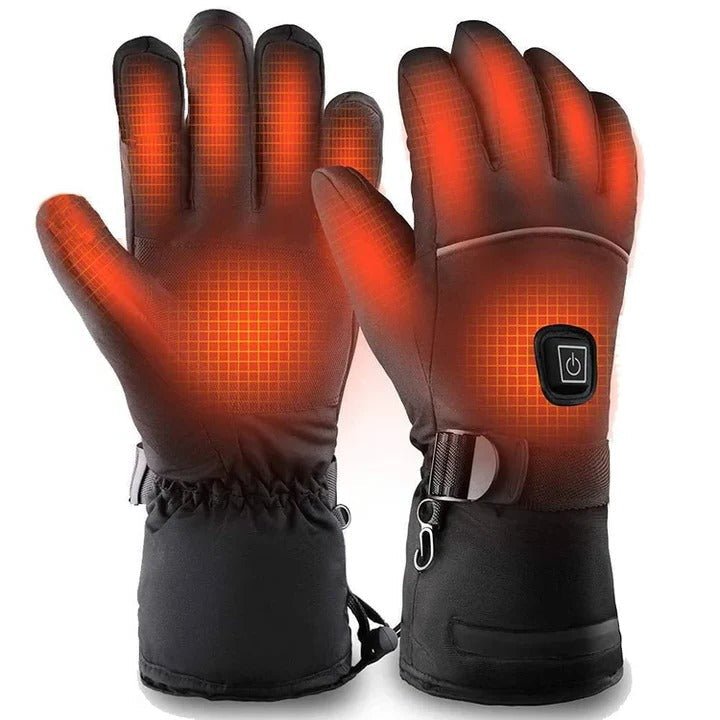 Durable Rechargeable Heated Gloves For Outdoor Activities - Marova Shop