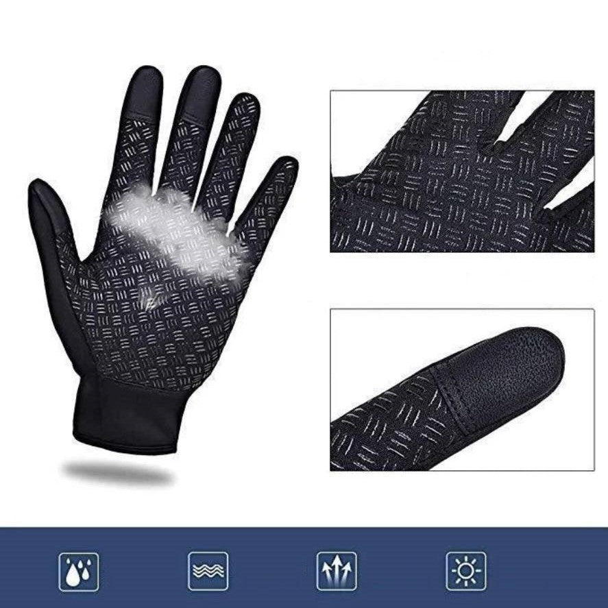 Heated Waterproof Winter Gloves with Rechargeable Warmth Technology