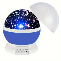 Calming Star Projector Night Light with Sky Projection and Music