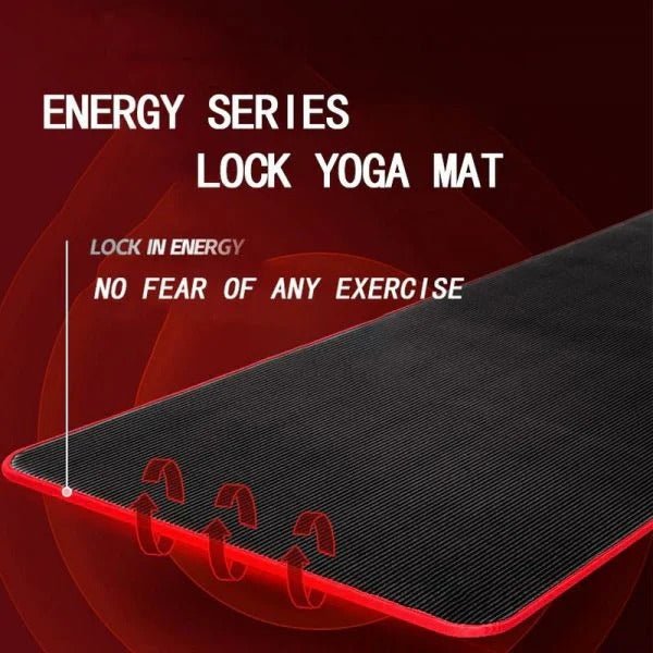 High Density Yoga and Exercise Mat with Extra Cushioning Men - Marova Shop